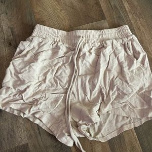 beige formal shorts very cute
